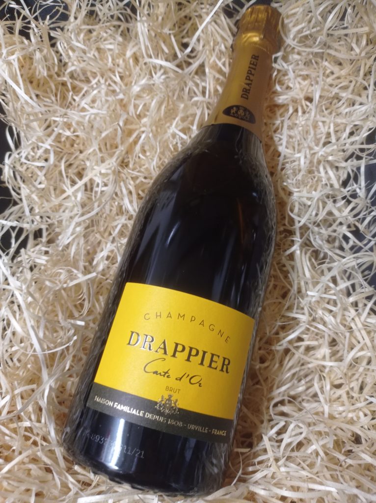 champagne drappier cuvee carte d'or pinot meunier chardonnay